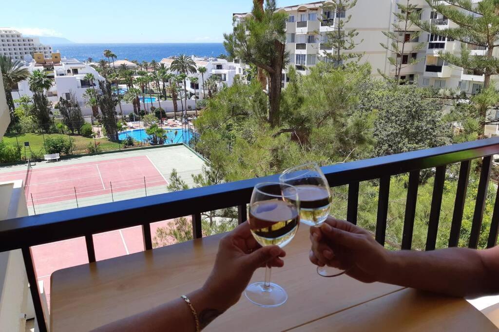Apartamento Vista Al Mar Playa Las Americas Arona  Eksteriør bilde